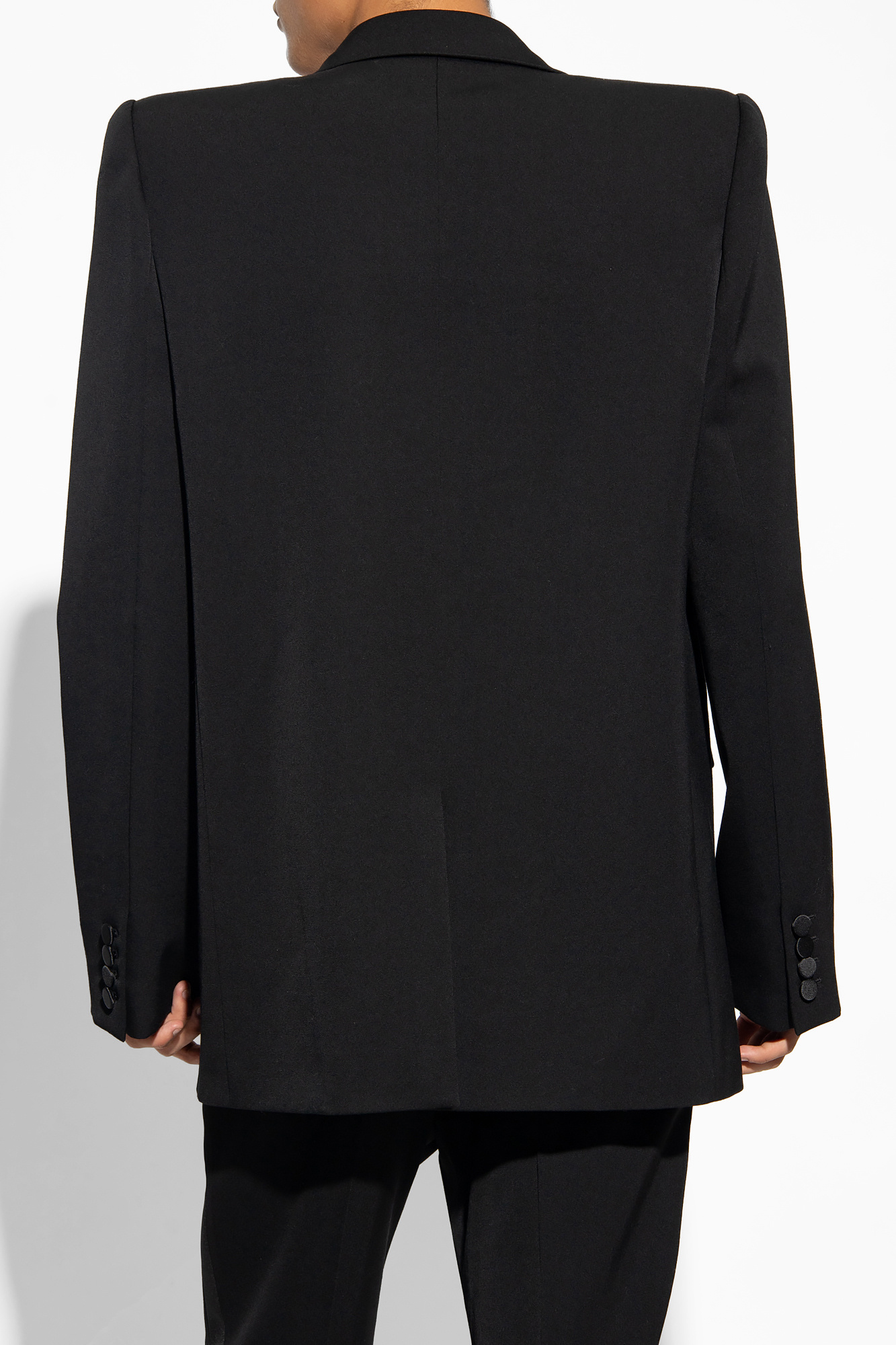 Black Wool tuxedo jacket Saint Laurent - Vitkac France